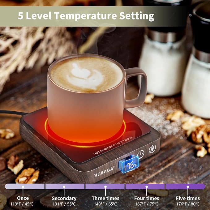 VOBAGA Coffee Mug Warmer & Coffee Warmer - Image 2