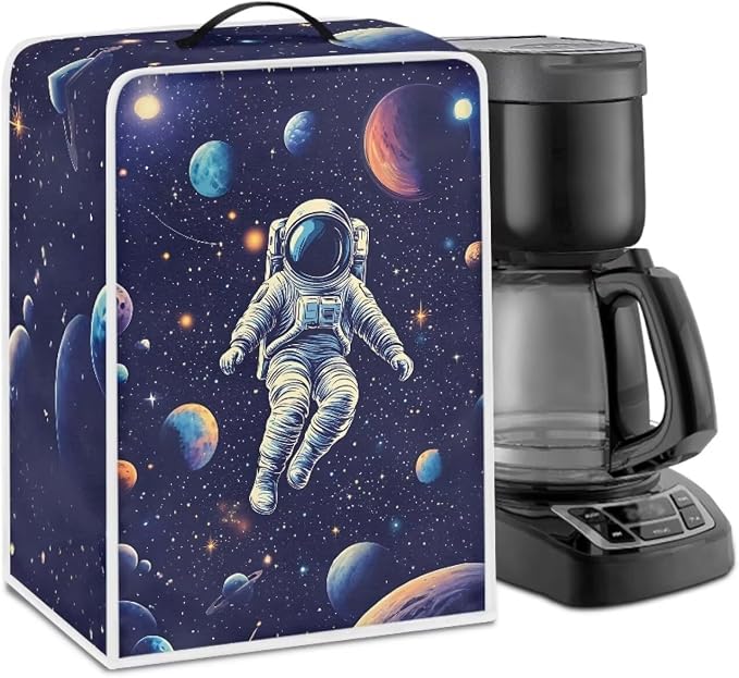 Astronaut Planet Coffee Maker Covers by Unknown