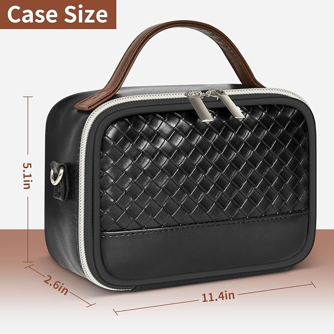 Electronic Organizer with Shoulder Strap, Premium Mixed-Fabric Accordion Tech - Image 5