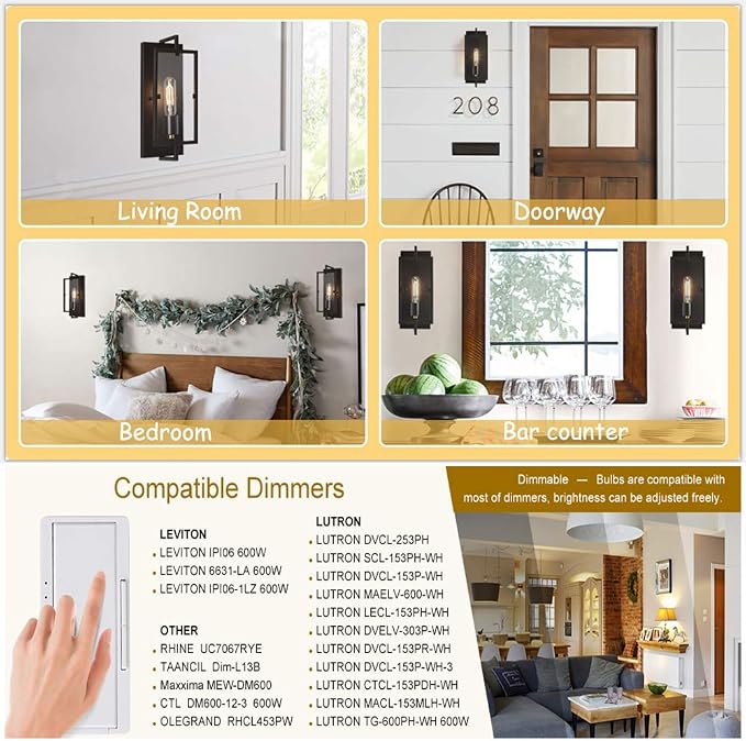 E12 Led Bulb, T6.5 Dimmable E12 Candelabra Led Light Bulbs 4W Equal 40 watt - Image 5
