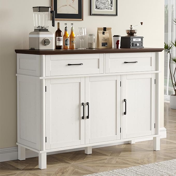 48 Inch Sideboard Buffet Cabinet by LEFURTURE