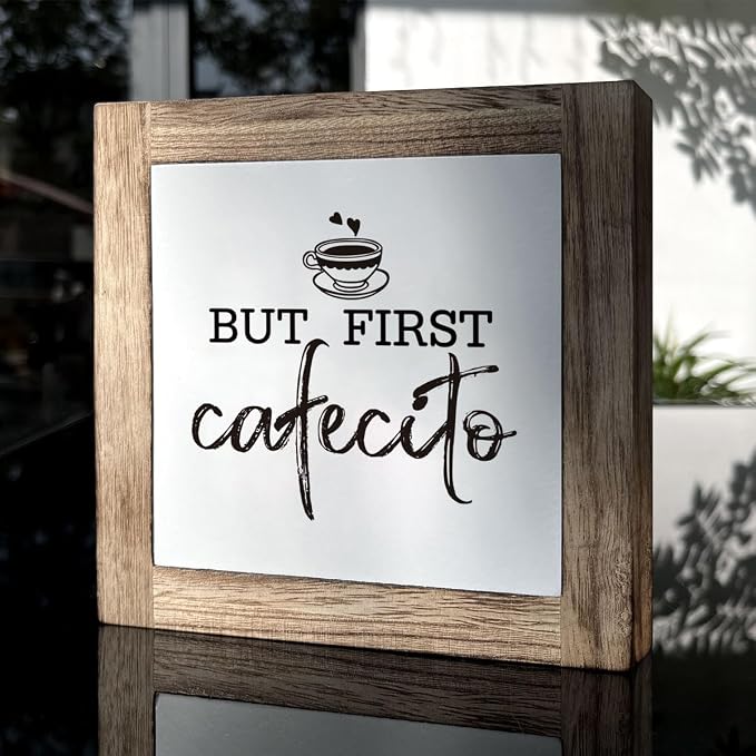 But First Cafecito Sign - Image 3