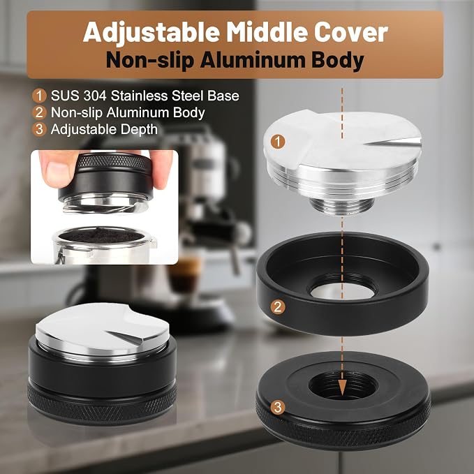 58mm Espresso Tamper Kit - Image 4
