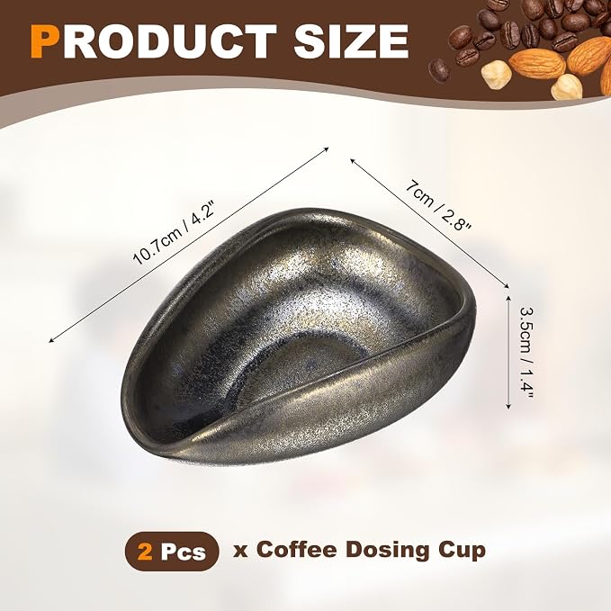 uxcell Coffee Dosing Cup, Espresso Accessories - Image 2