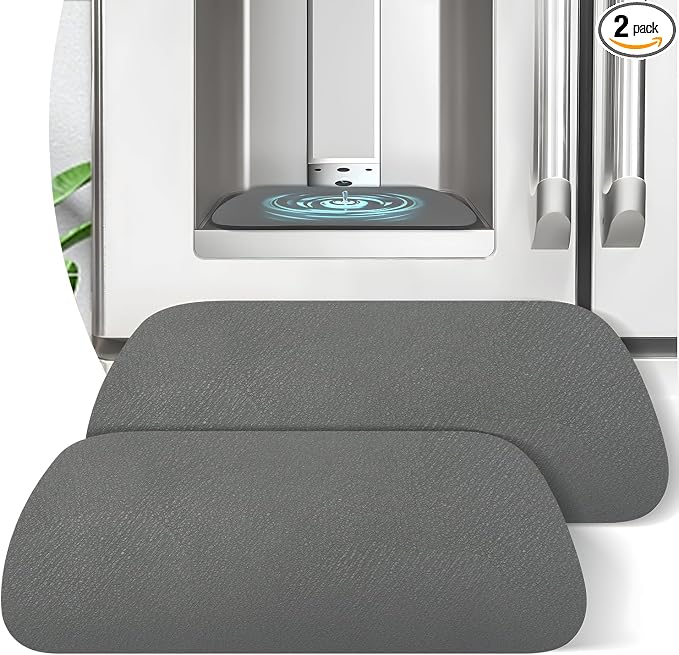 LOPNUR Refrigerator Drip Tray Catcher 2 Pack by LOPNUR