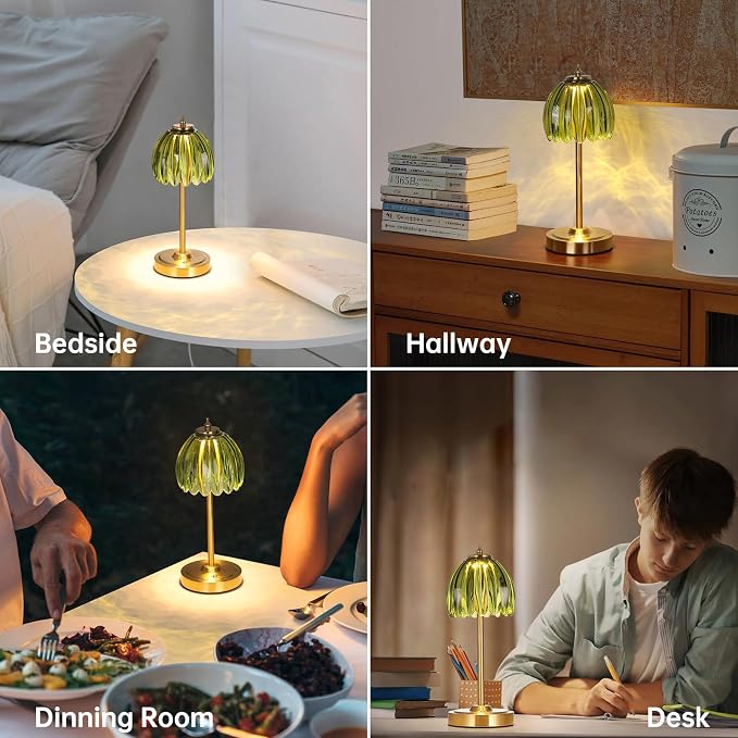 Shenmoyl Set of 2 Tulip Table Lamp - Image 5