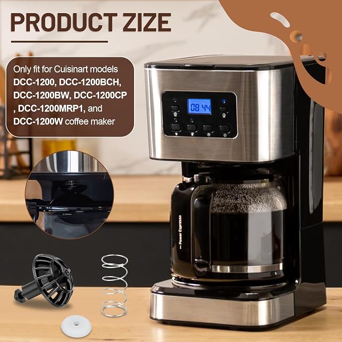 Coffee Replacement Brew Basket Spring Loaded Stopper Kits - Image 5