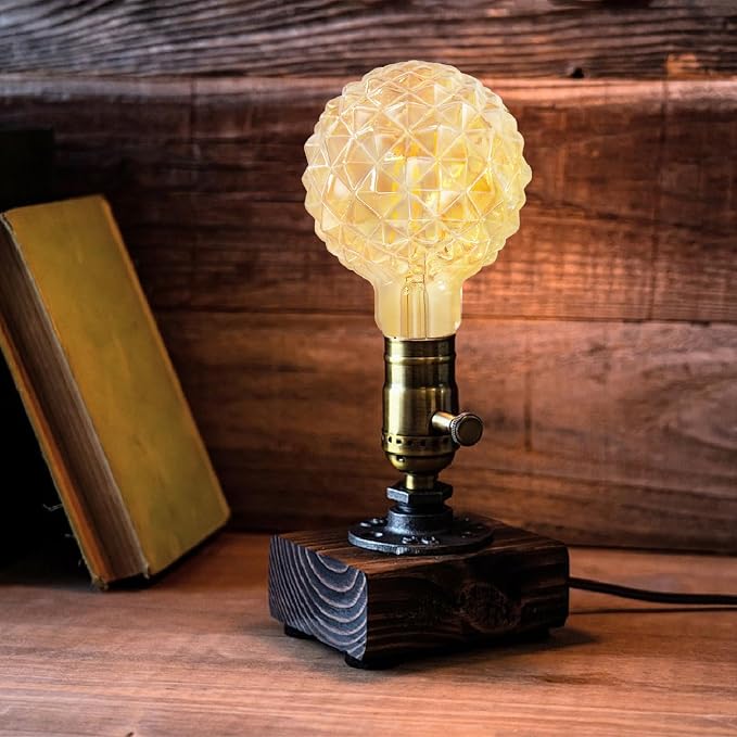 Vintage Edison Bulb G30 G95 6W Equivalent 60watt, Dimmable CRI 90+ LED Filament - Image 3