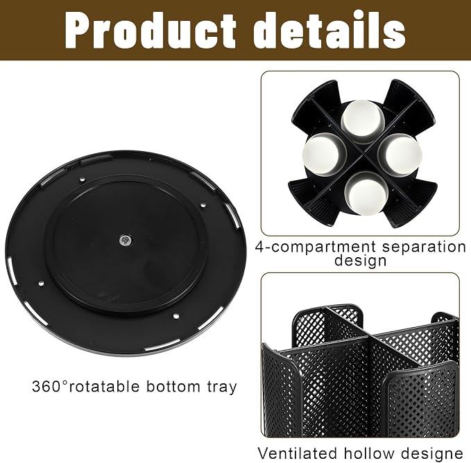 2 Pcs Rotating Paper Cup Dispenser, Cup Holder - Image 3