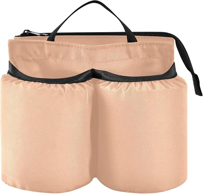 DOMIKING Peach Fuzz Travel Luggage Cup Holder - Image 6