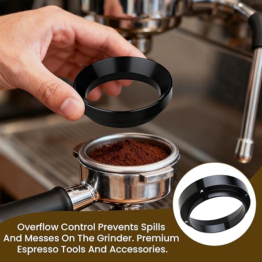 Magnetic Dosing Funnel, Espresso Coffee Dosing Ring - Image 4