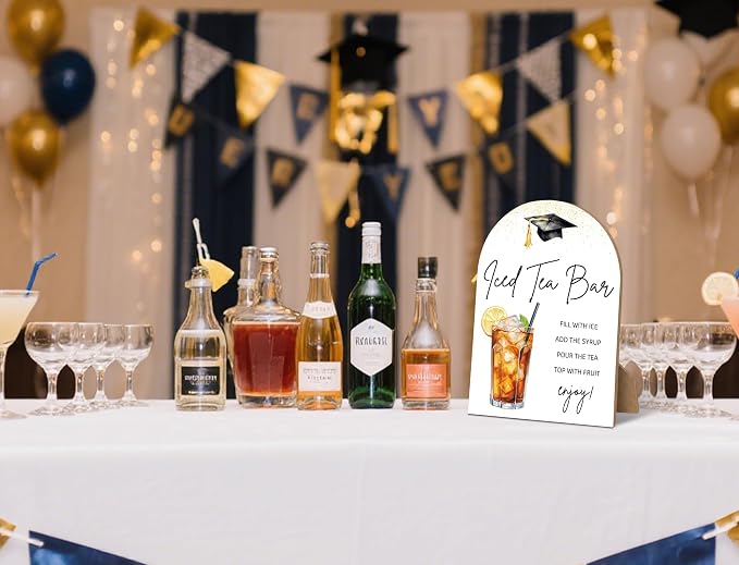 Graduation Iced Tea Bar Sign - Image 5