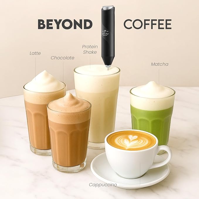 Zulay Kitchen Powerful Milk Frother Wand - Image 8
