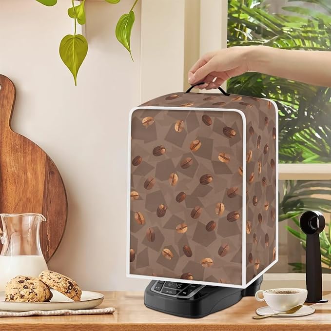 Coffee Beans Coffee Machine Cover Coffee Maker Cover Protection Dust Covers - Image 4