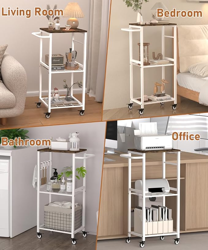 Kitchen Microwave Stand Cart - Image 6