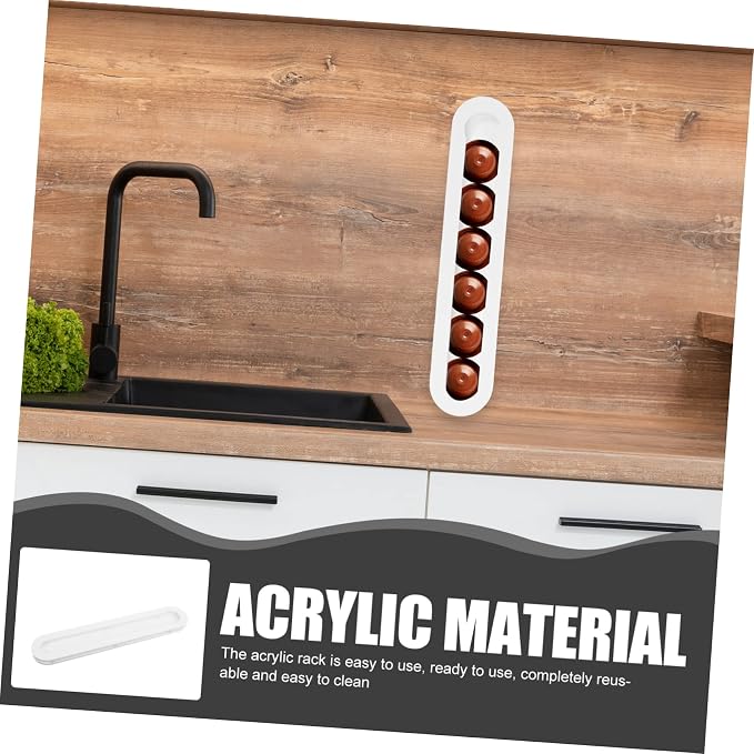 Premium Acrylic Coffee Holder Rack - Image 6