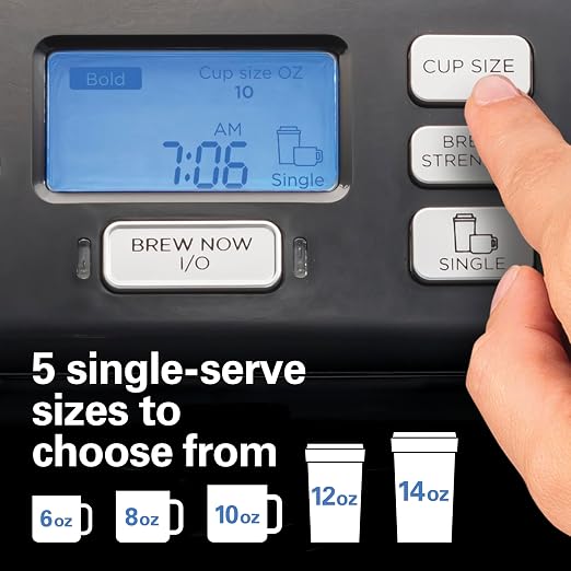 Hamilton Beach FlexBrew Trio 2-Way Coffee Maker, Compatible - Image 6