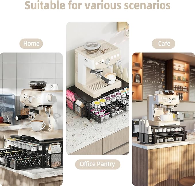Ekisemio 2-Tier K Cup Organizer - Image 7