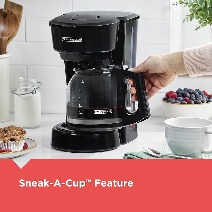 BLACK+DECKER 12-Cup Coffee Maker - Image 6