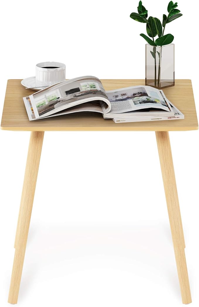 Furinno Theo Side Tables, Sqaure Small End Table - Image 4