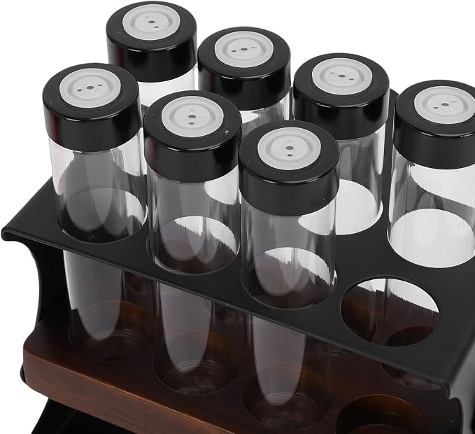 banapoy Single Dose Coffee Bean Storage Tubes and Stand, Adjustable Large - Image 7