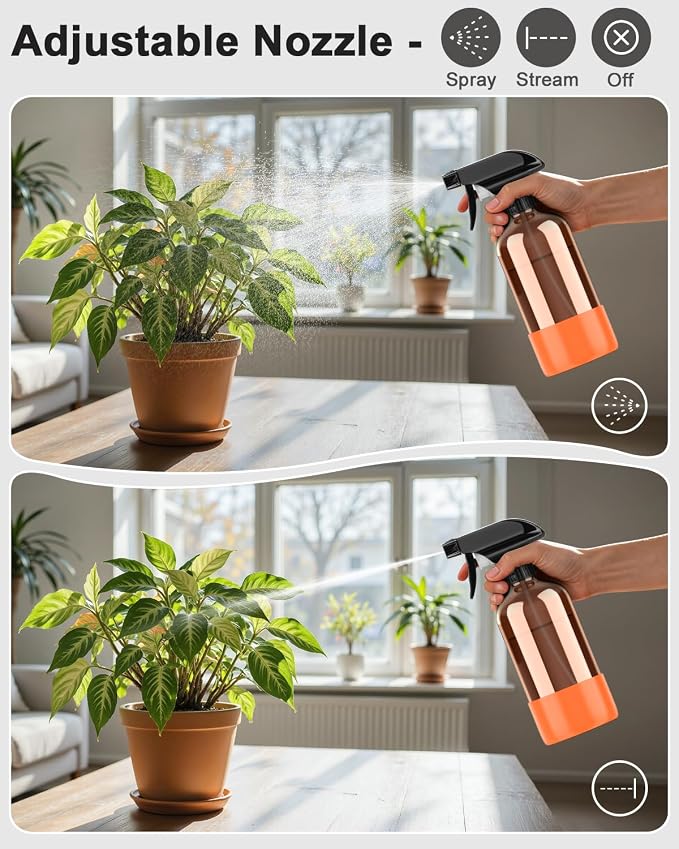 Bontip Amber Glass Spray Bottle - Image 3
