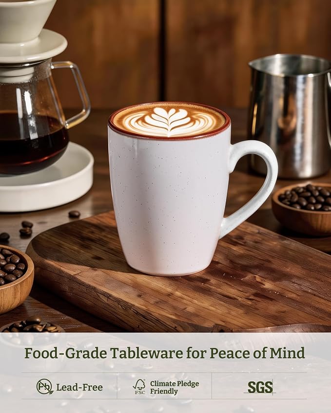 famiware Venus Coffee Mugs for 6, 13 oz Mug Set, Dringking Cup - Image 2