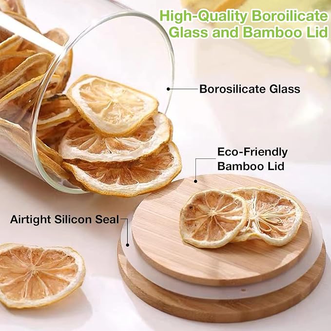 Gencywe Glass Storage Jars - Image 5