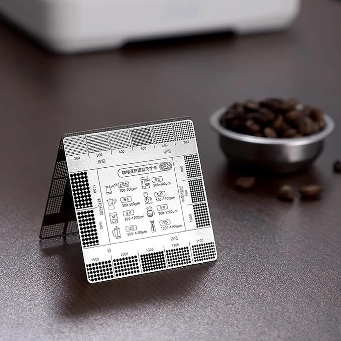 Coffee Reference Card Grinding Size Chart - Image 2