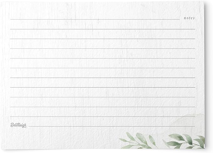 Dashleigh Farmhouse Greenery Recipe Cards - Image 2