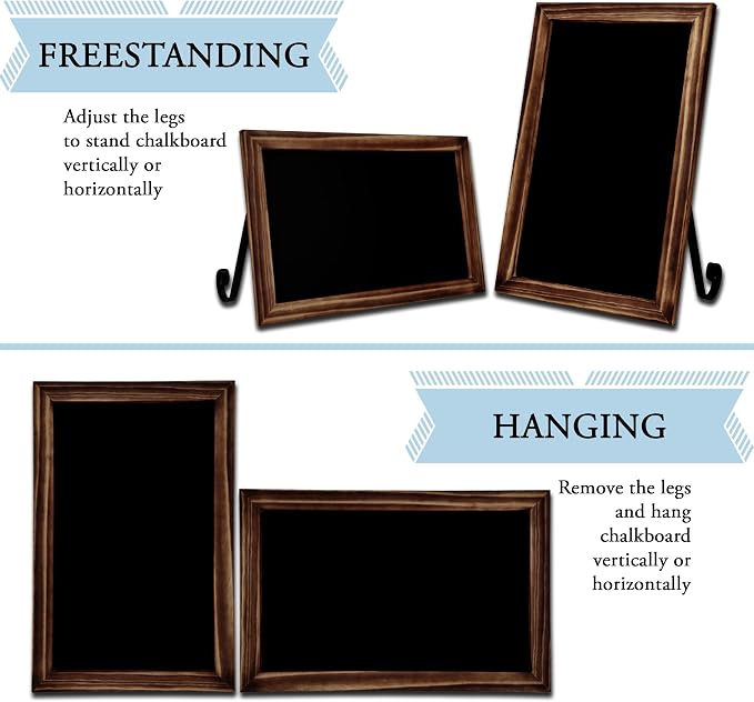 TenXVI Designs 11"x17" Freestanding or Hanging Vertical and Horizontal Magnetic - Image 2