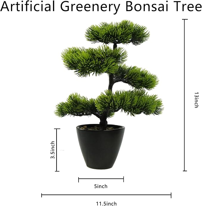 Artificial Bonsai Tree Juniper Indoor - Image 3