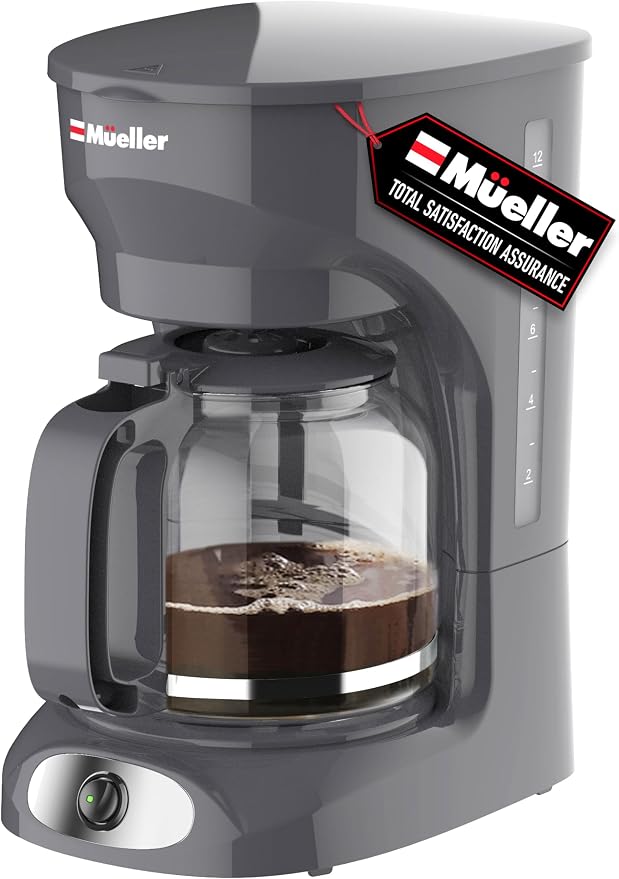 MUELLER HOME 12-Cup Drip Coffee Maker Perfect by MUELLERHOME