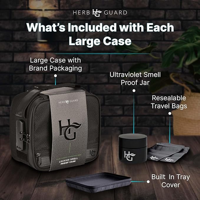 Herb Guard Large Smell Proof Bag & Case - Image 2