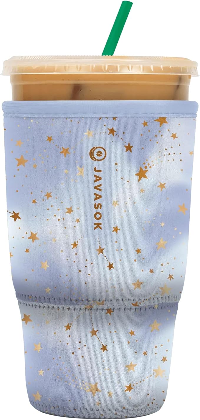 Sok It JavaSok Iced Coffee & Cold Soda Insulated Neoprene Cup Sleeve by SokIt