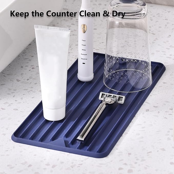 Dish Drying Mat, Mini Silicone Drying Mat - Image 2