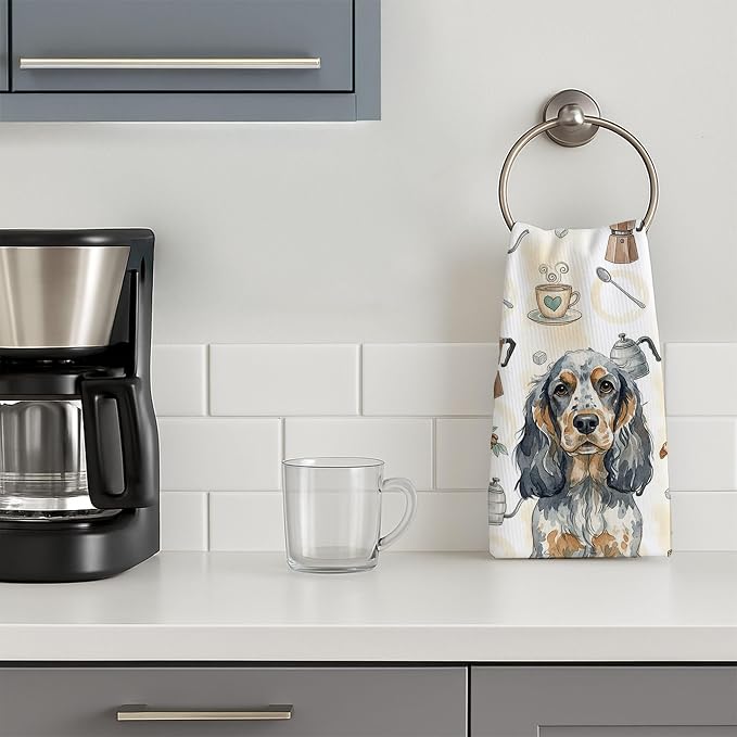 Caroline's Treasures Blue Roan & Tan English Cocker Spaniel Coffee Bar Kitchen - Image 3