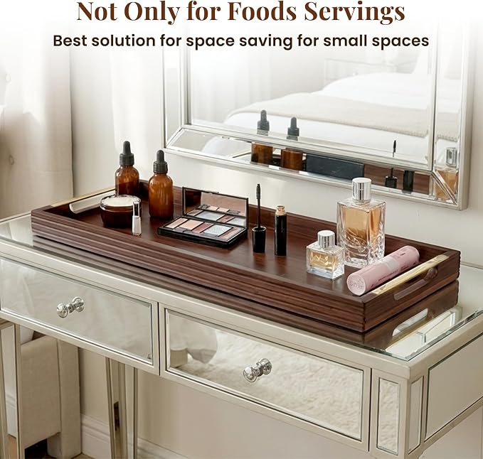 36" Acacia Wooden Charcuterie Board - Image 6