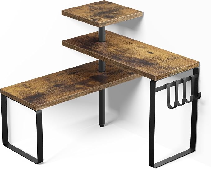 Alsonerbay Countertop Organizer Organization, 3 Tier Corner Shelf by Alsonerbay