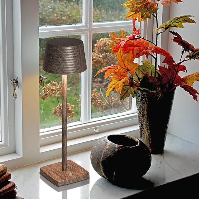 Cordless Rechargeable LED Table Lamps, 3 Color Touch Stepless Dimmable - Image 6