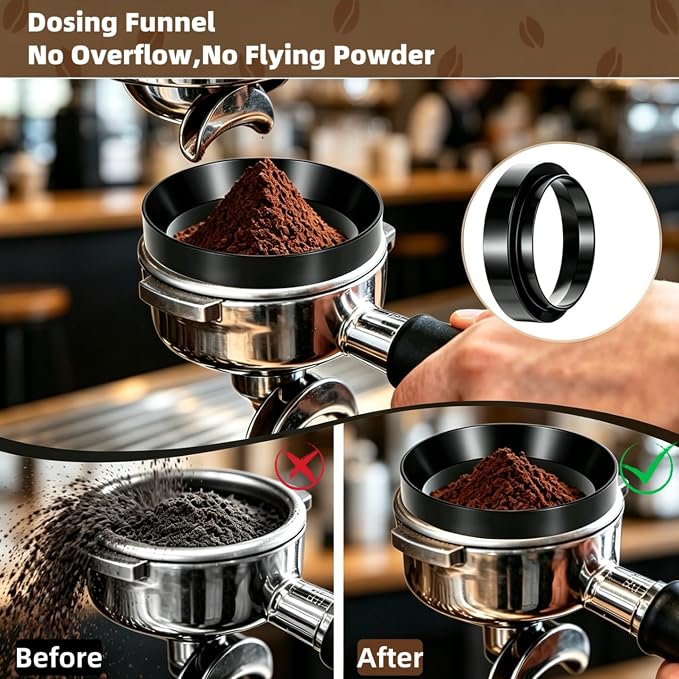 8 Pcs 51mm Espresso Accessories Kit, Tamping Station and Calibrated Coffee - Image 3