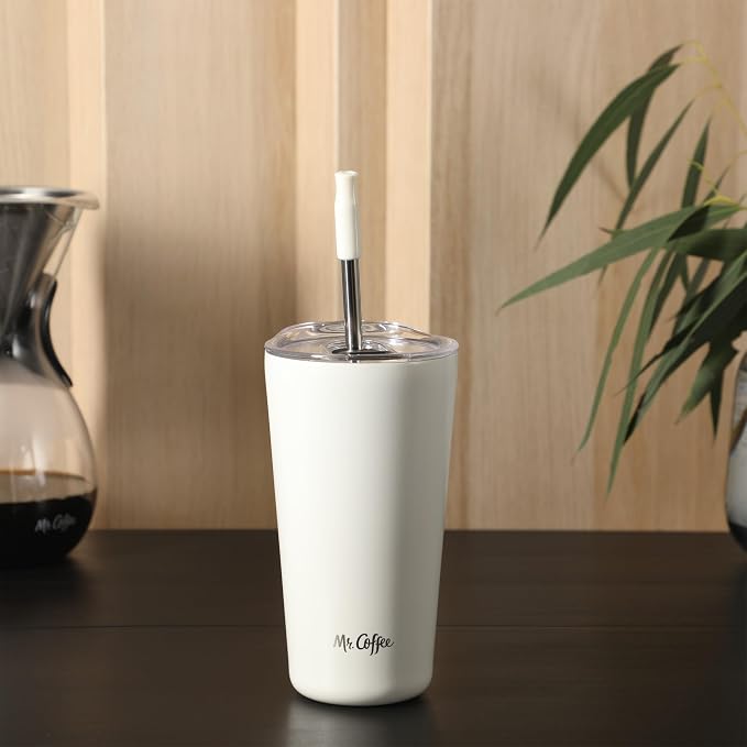 Mr. Coffee Java Quest 16 oz Double Wall Stainless Steel Tumbler - Image 3