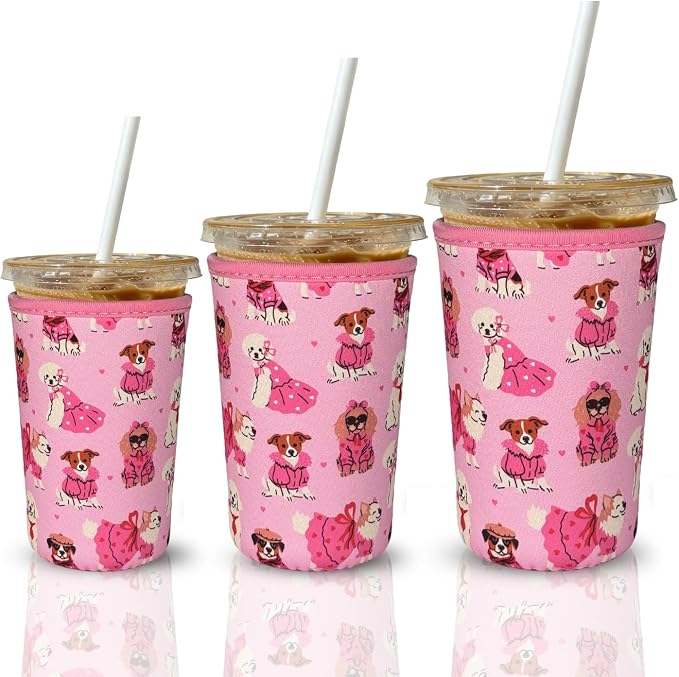 Reusable Iced Coffee Insulator Sleeve by XccMe