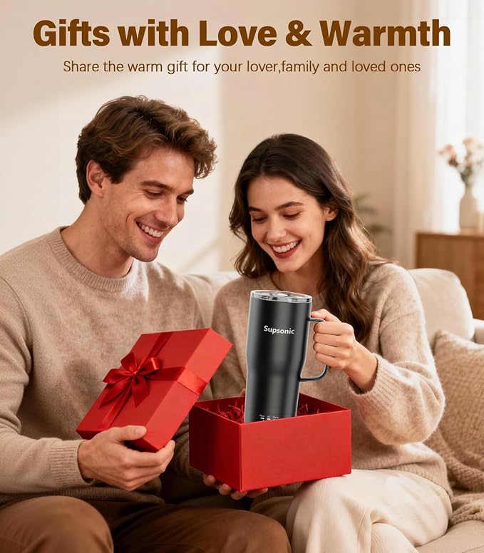 Supsonic - Smart Heated Coffee Mug, 20oz Rechargeable Self Heating Mug - Image 5