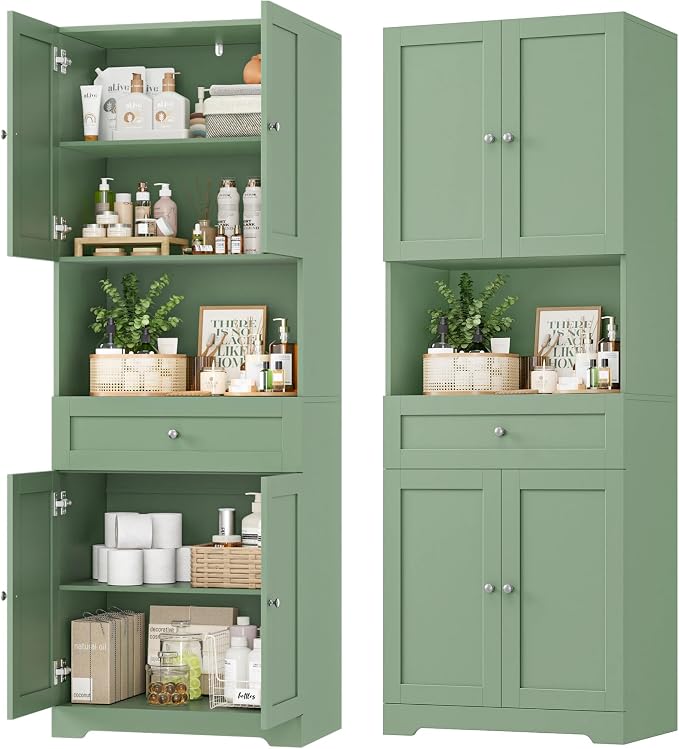 Tall Bathroom Storage Cabinets by HIFIT