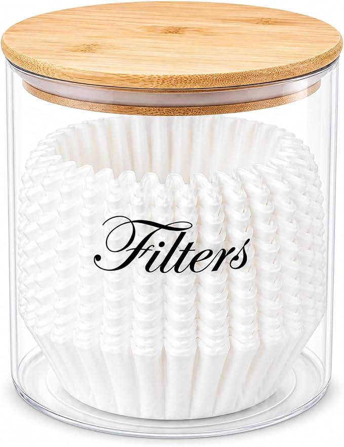 Coffee Filter Holder, Coffee Bar | PET plastic body, kitchen counter, coffee by Unknown