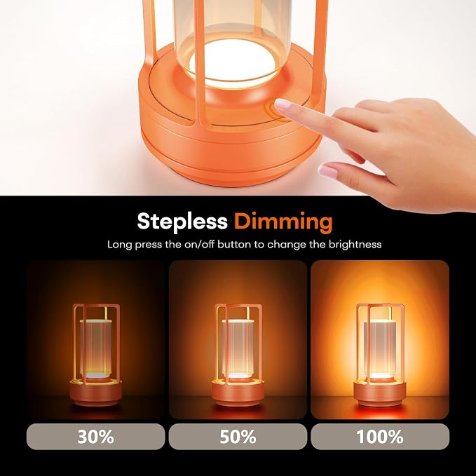 HAPYGI Portable Metal Table Lamp - Image 5