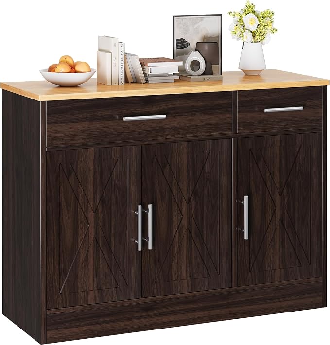 Vongrasig Sideboard Buffet Cabinet - Image 7