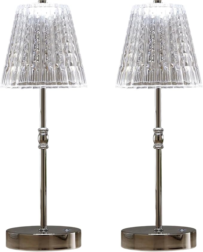 SAIWEYA Cordless Table Lamp, 5000mAh Rechargeable Battery Operated Portable Lamp - Image 8