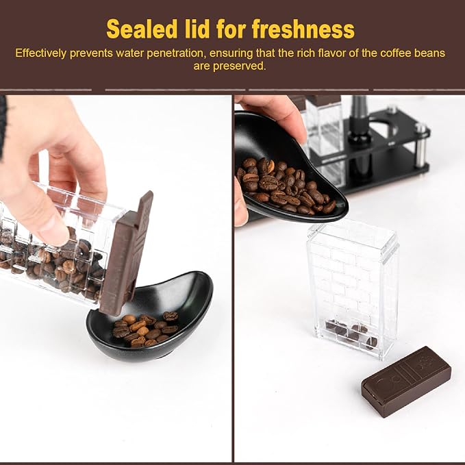 HEEPDD Coffee Bean Cellar, Freshness Preservation Design Coffee Bean Cellar - Image 7
